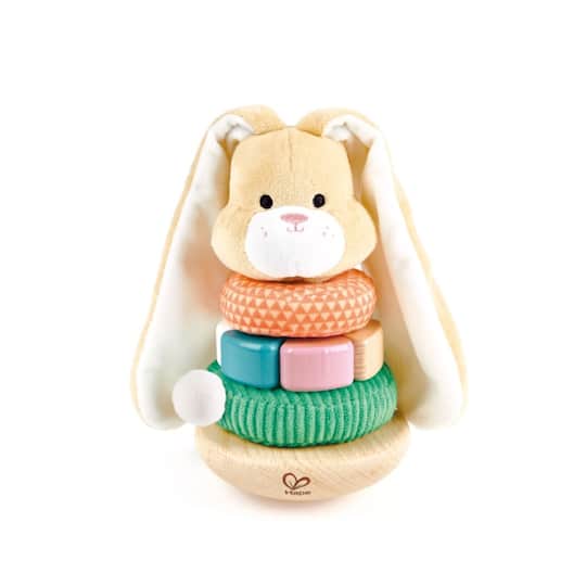 Hape Bunny Stacker Toy | 4" x 4" x 7" | Michaels®
